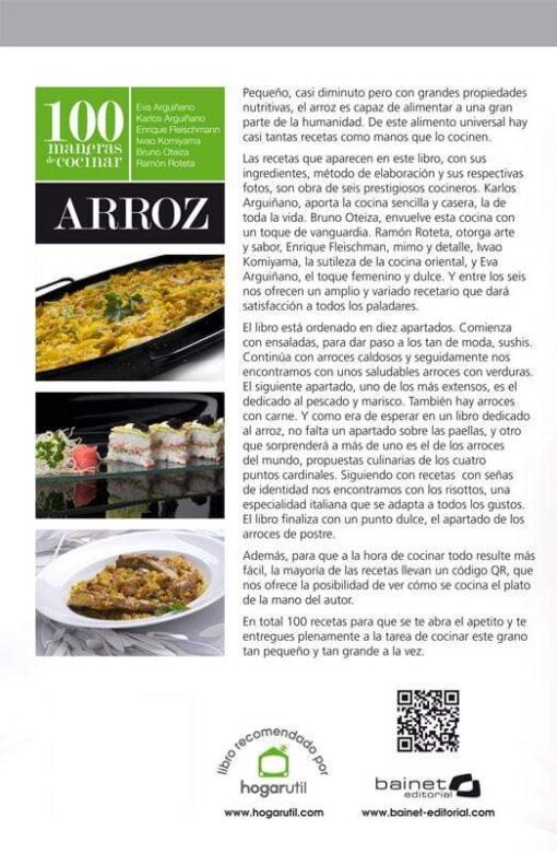 100 MANERAS DE COCINAR ARROZ
