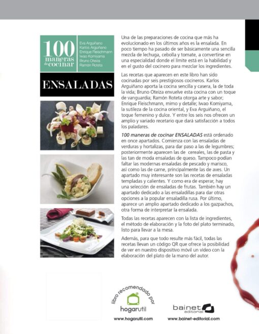 100 MANERAS DE COCINAR ENSALADAS