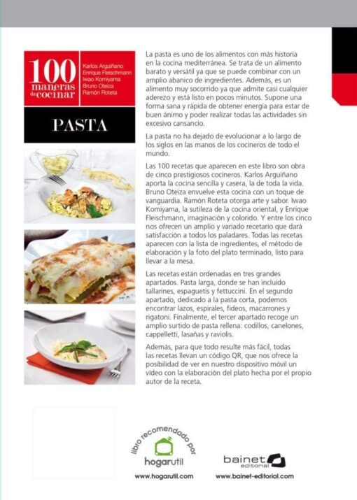 100 MANERAS DE COCINAR PASTA