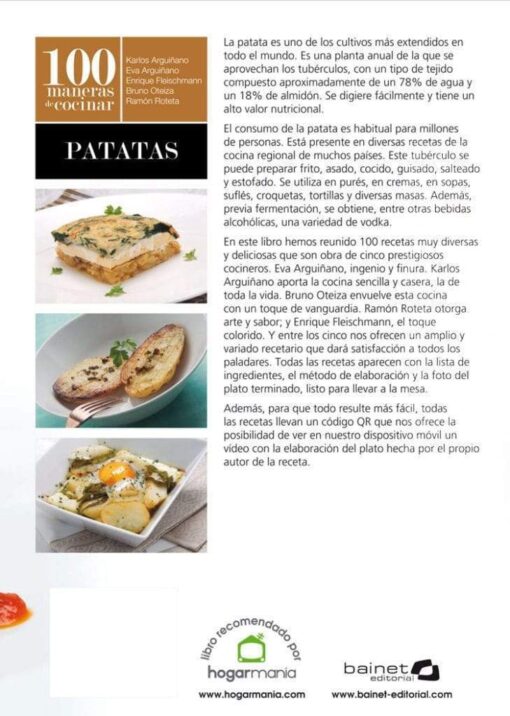 100 MANERAS DE COCINAR PATATAS