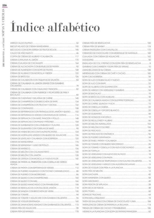 100 MANERAS DE COCINAR SOPAS Y CREMAS