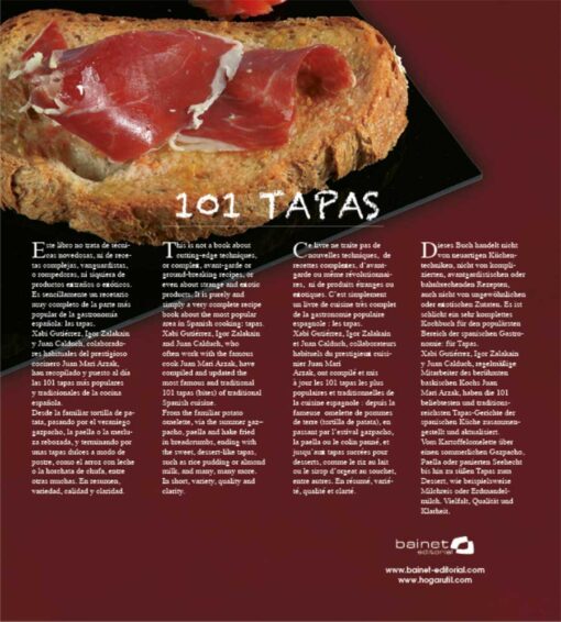 101 TAPAS