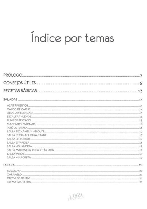 1069 RECETAS. EDICIÓN 20º ANIVERSARIO