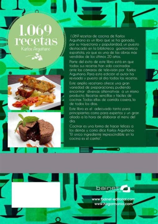 1069 RECETAS. EDICIÓN 20º ANIVERSARIO