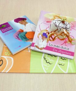 Pack Eva Arguiñano: Libro Lo más dulce + Libro Postres deliciosos + mantel