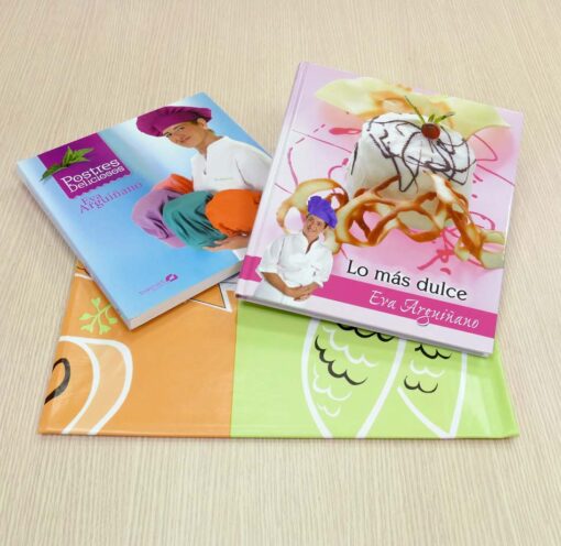 Pack Eva Arguiñano: Libro Lo más dulce + Libro Postres deliciosos + mantel