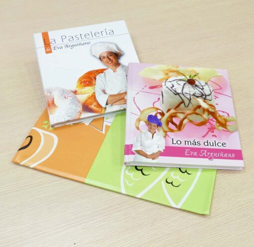 Pack Eva Arguiñano: Libro La pastelería de Eva + Libro Lo más dulce + mantel