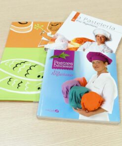 Pack Eva Arguiñano: Libro La pastelería de Eva + Libro Postres deliciosos + mantel
