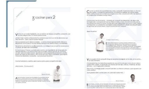 RECETAS PARA DOS