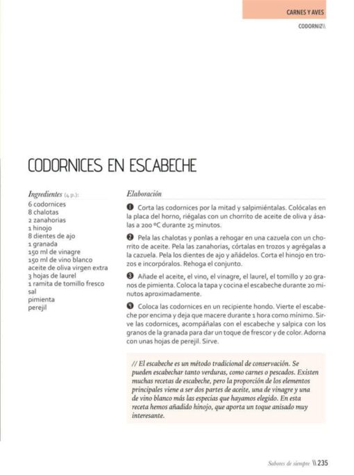 SABORES DE SIEMPRE
