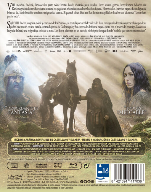 Pack BluRay IRATI + camiseta de manga corta - Imagen 4