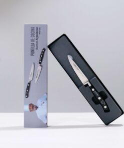 Alternative view of NUEVO! Cuchillo puntilla negra con la firma de Karlos Arguiñano serigrafiada