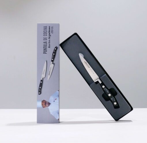 NUEVO! Cuchillo puntilla negra con la firma de Karlos Arguiñano serigrafiada - Imagen 2